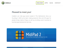 Tablet Screenshot of codelle.com